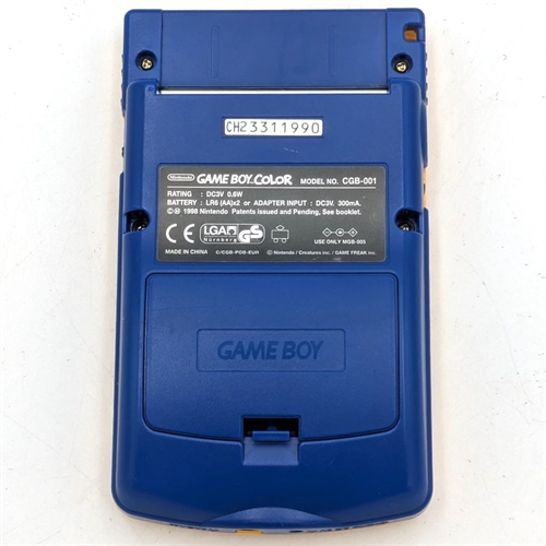 Gameboy Color - Pikachu Edition 3 - Konsol - SNR CH23311990 (A Grade) (Genbrug)