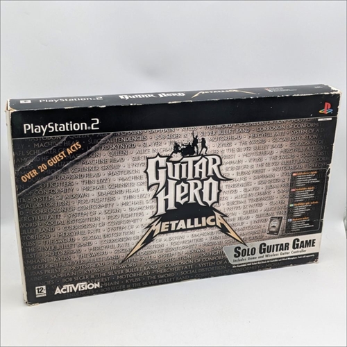 Guitar Hero Metallica Bundle - PS2 Tilbehør (B Grade) (Genbrug)