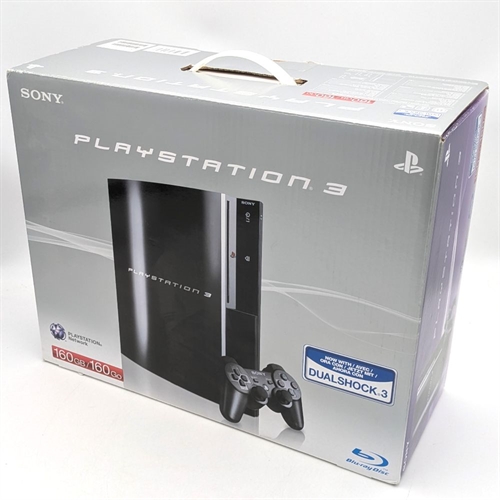 Playstation 3 - FAT - 160 GB - Komplet I Kasse - Konsol - SNR 03-27439222-4655310-CECHP04 (B Grade) (Genbrug)