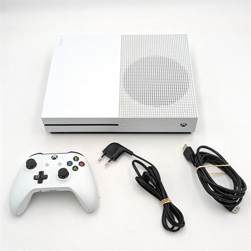 XBOX One S - Hvid - 1 TB HDD - Konsol - SNR EPIC-CP-0049 (B Grade) (Genbrug)