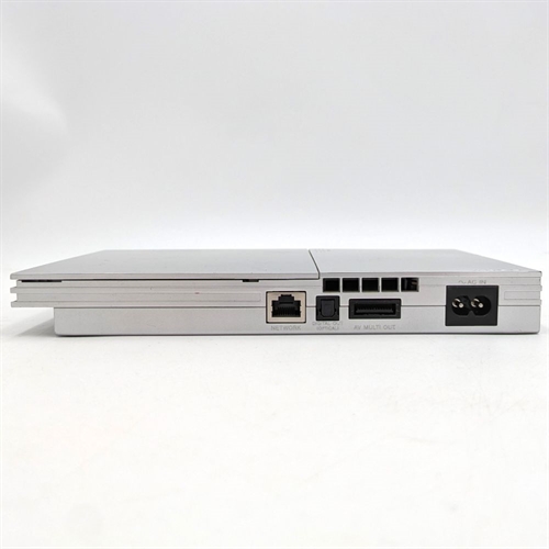 Playstation 2 - Slim - Silver - Konsol - SCPH-90004 - SNR HC9953615 (B Grade) (Genbrug)