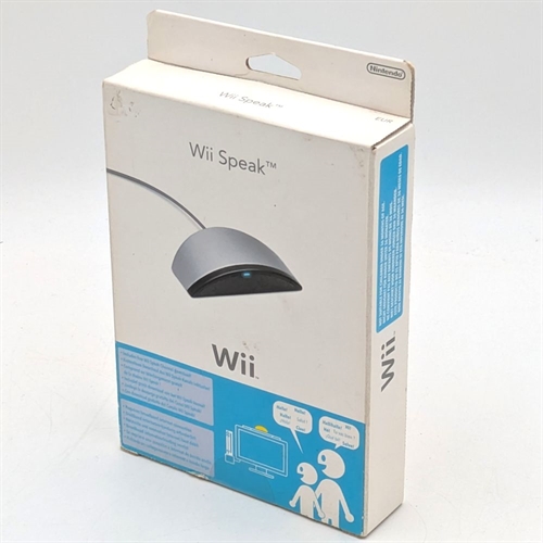 Wii Speak - Komplet I Kasse - Nintendo Wii Tilbehør (B Grade) (Genbrug)