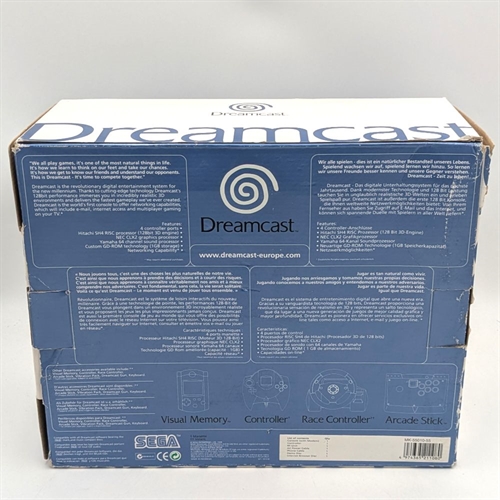 Sega Dreamcast - I Original Kasse - Konsol - SNR DE075916596 (B Grade) (Genbrug)
