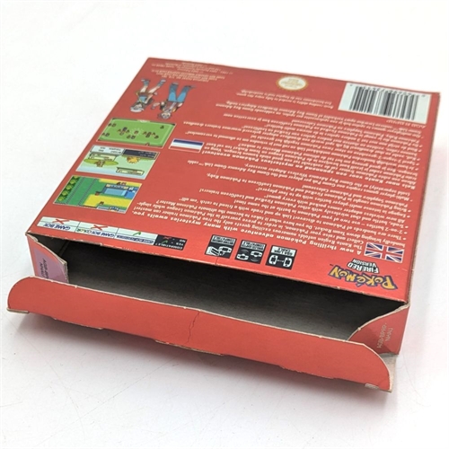Pokemon FireRed Version - I Original Æske - Gameboy Advance Spil (B Grade) (Genbrug)
