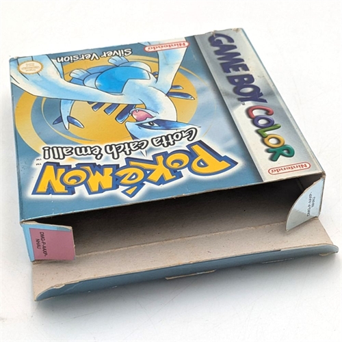 Pokemon Silver Version - Komplet I Æske - GameBoy Color (B Grade) (Genbrug)