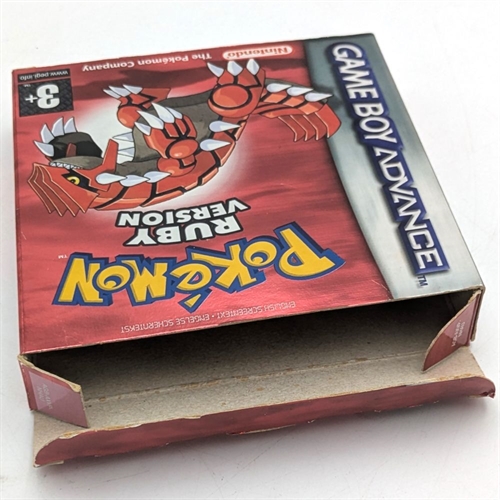 Pokemon Ruby Version - Original Æske - GameBoy Advance spil (B Grade) (Genbrug)