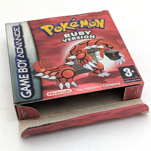 Pokemon Ruby Version - Original Æske - GameBoy Advance spil (B Grade) (Genbrug)
