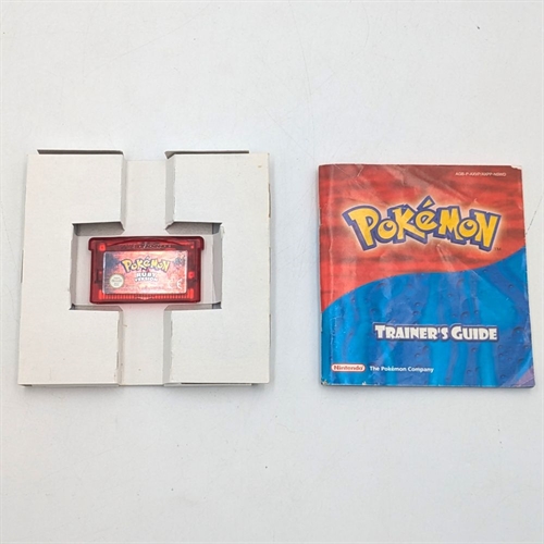 Pokemon Ruby Version - Original Æske - GameBoy Advance spil (B Grade) (Genbrug)