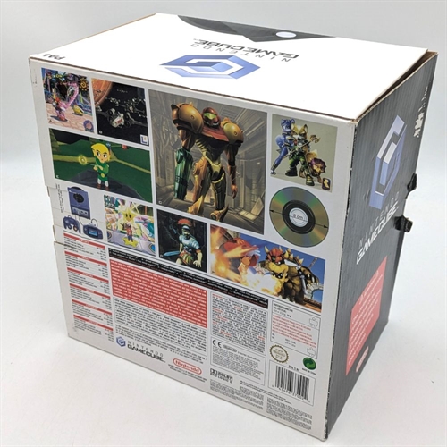 GameCube - Jet Black - Original Kasse - Konsol - SNR DE10661024 (B Grade) (Genbrug)