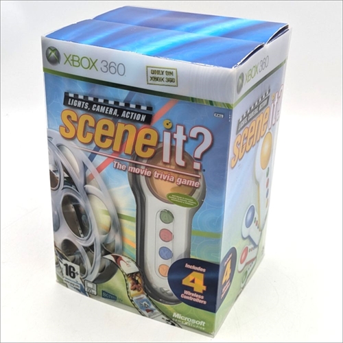 Scene it Lights Camera Action - Bundle - XBOX 360 (B Grade) (Genbrug)