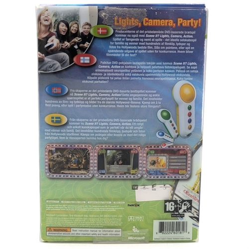 Scene it Lights Camera Action - Bundle - XBOX 360 (B Grade) (Genbrug)