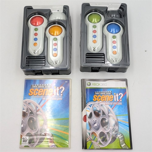 Scene it Lights Camera Action - Bundle - XBOX 360 (B Grade) (Genbrug)