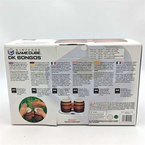 Donkey Konga Bongos - Original Kasse - GameCube Tilbehør (B Grade) (Genbrug)