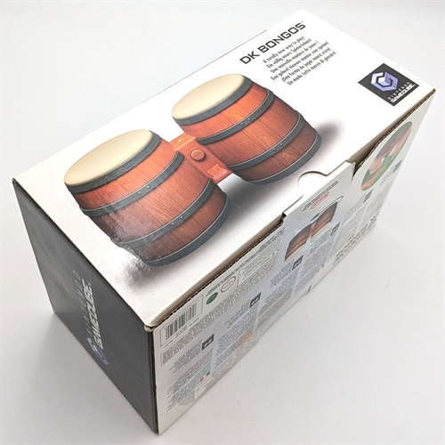 Donkey Konga Bongos - Original Kasse - GameCube Tilbehør (B Grade) (Genbrug)