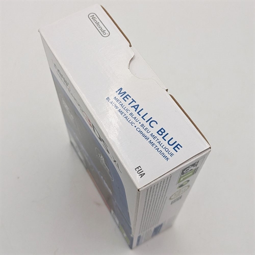 New Nintendo 3DS XL - Metallic Blue - Konsol - Original Kasse - SNR QEH100999709 (B Grade) (Genbrug)