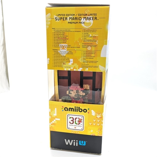 Nintendo Wii U - Super Mario Maker Premium Pack - 32GB - Konsol - SNR FEM108730267/JEM117139303 (B Grade) (Genbrug)