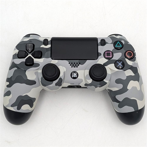 Dual Shock 4 Wireless Controller - White Camouflage - PS4 Tilbehør (B Grade) (Genbrug)