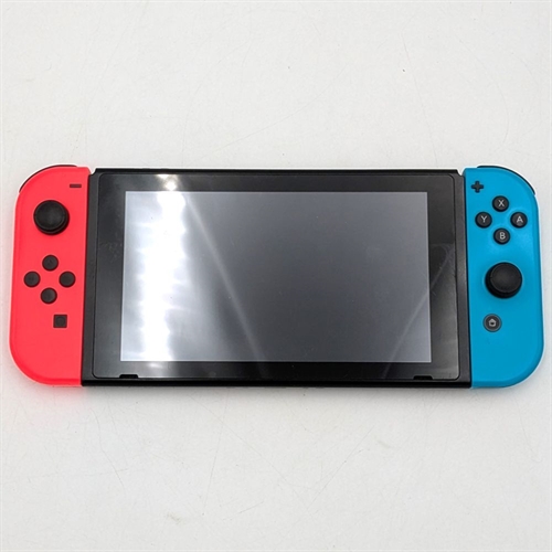 Nintendo Switch - Neon Red and Blue - Konsol - 2019 Version - SNR XKJ10000679007 (B Grade) (Genbrug)