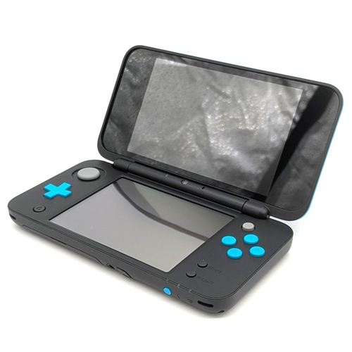 New Nintendo 2DS XL - Komplet I kasse - Black and Turquoise - SNR NEG108845411 (B Grade) (Genbrug)
