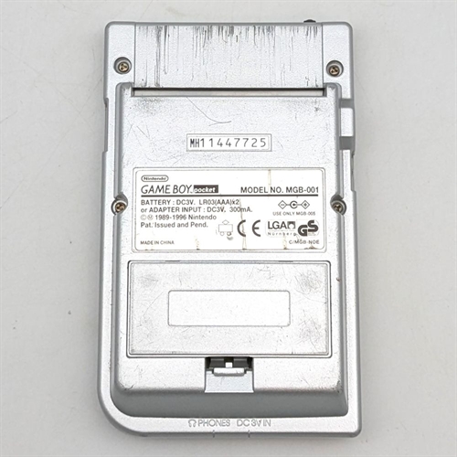 Game Boy Pocket - Konsol - Silver - SNR MH11447725 (B Grade) (Genbrug)