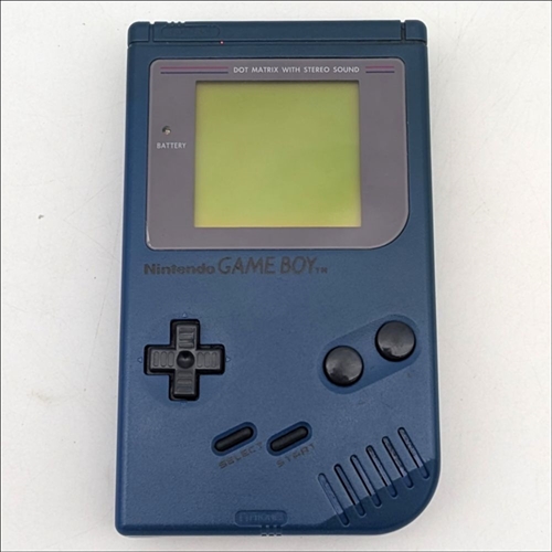 GameBoy Original - Konsol - Blue - SNR GM3839308 (C Grade) (Genbrug)