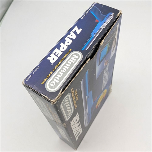 Nintendo Zapper - Grå - Original Kasse - Nintendo Entertainment System (NES) Tilbehør (Genbrug) (B Grade)