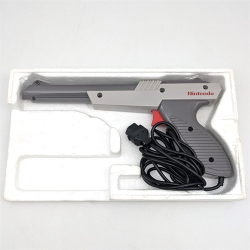 Nintendo Zapper - Grå - Original Kasse - Nintendo Entertainment System (NES) Tilbehør (Genbrug) (B Grade)