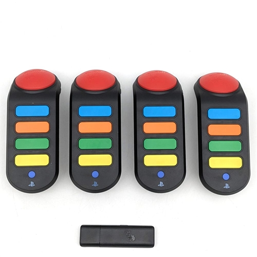 Buzz Controllers - Trådløse - PS2/PS3 Tilbehør (B Grade) (Genbrug)
