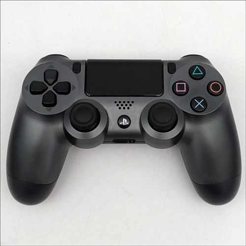 Dual Shock 4 Wireless Controller - Steel Black - PS4 Tilbehør (B Grade) (Genbrug)
