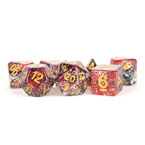 Particle Red/Black Dice - terninger