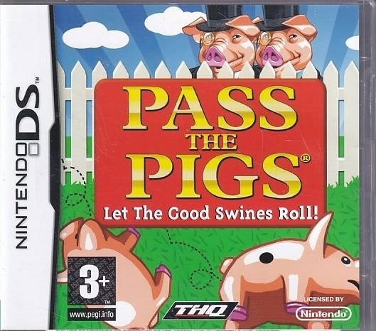 Pass the Pigs Let the Good Swines Roll - Nintendo DS (A Grade) (Genbrug)