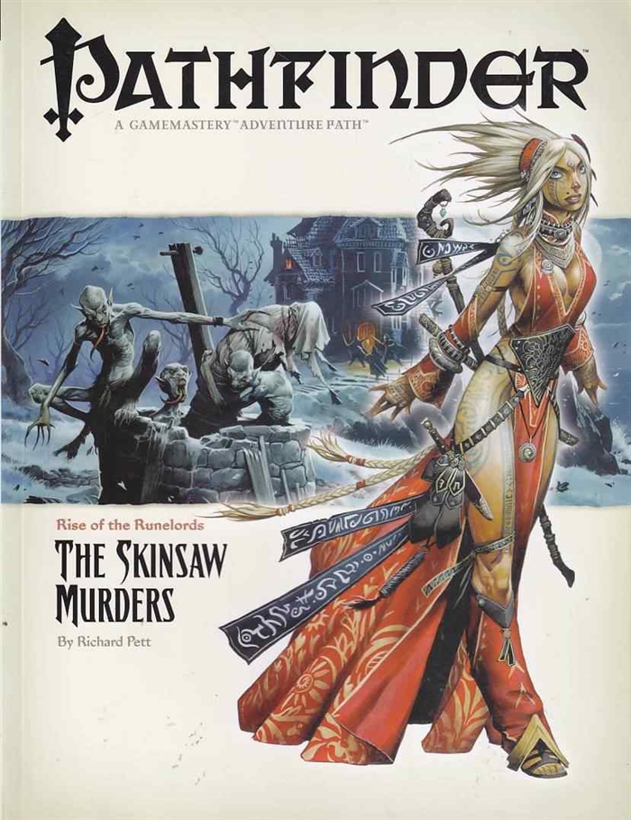 Pathfinder - Adventure Path - Rise of the Rune Lords - The Skinsaw Murders (B Grade) (Genbrug)