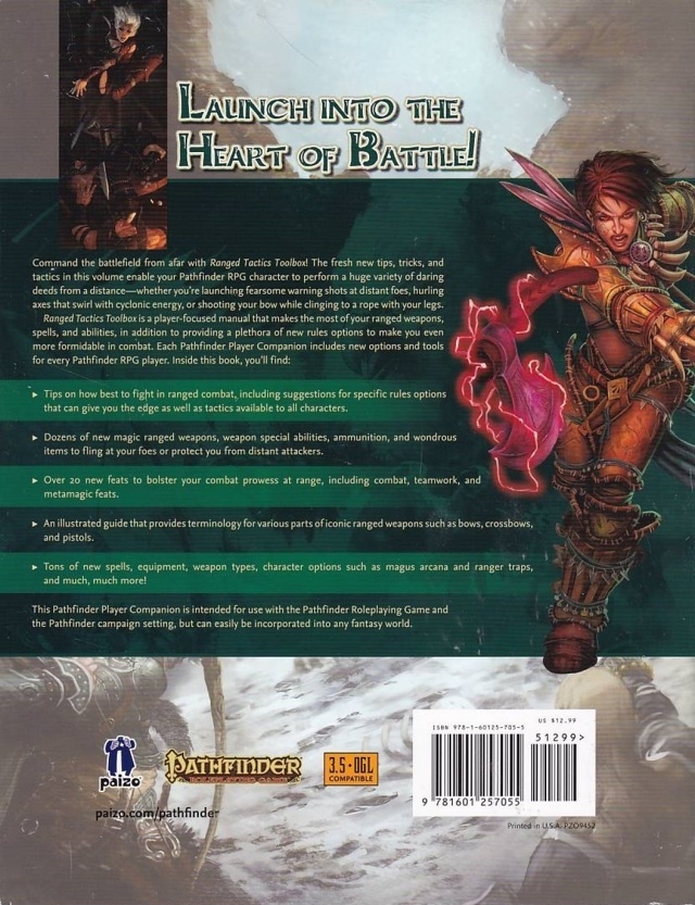 75 ,- Pathfinder Ranged Tactics Toolbox (Genbrug)