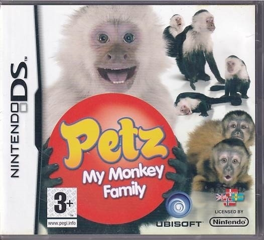 Petz My Monkey Family - Nintendo DS (B Grade) (Genbrug)