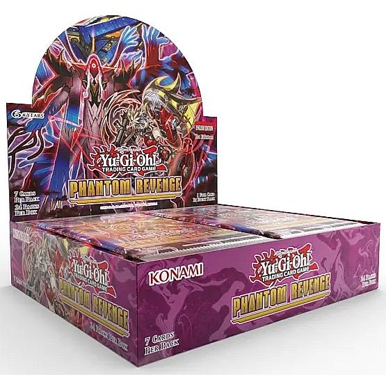 Phantom Revenge - Booster Box Display (24 Booster Packs) - Yu-Gi-Oh kort