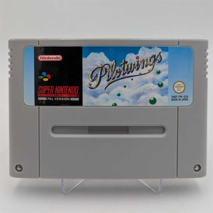 Pilotwings - SNES - Cartridge - (SCN) (B Grade) (Genbrug)