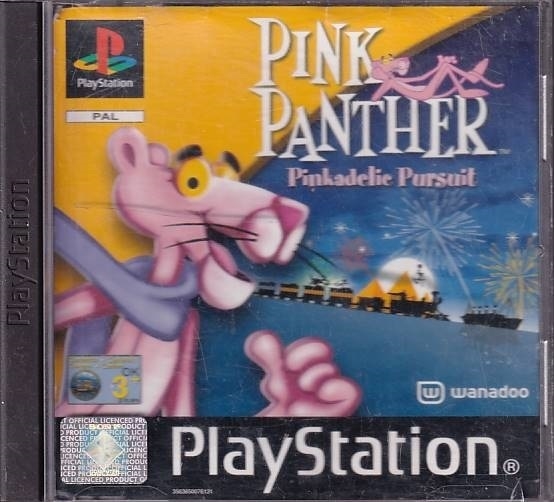 Pink Panther Pinkadelic Pursuit - Manual Mangler - PS1 (B Grade) (Genbrug)