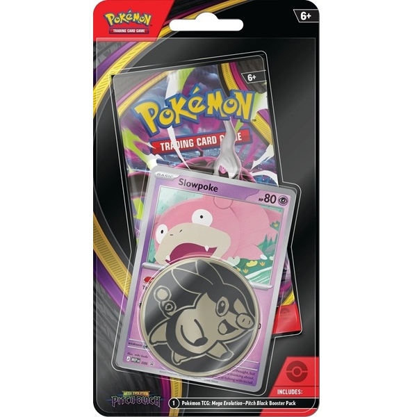 Pitch Black - Checklane Blister - Slowpoke - Pokemon kort