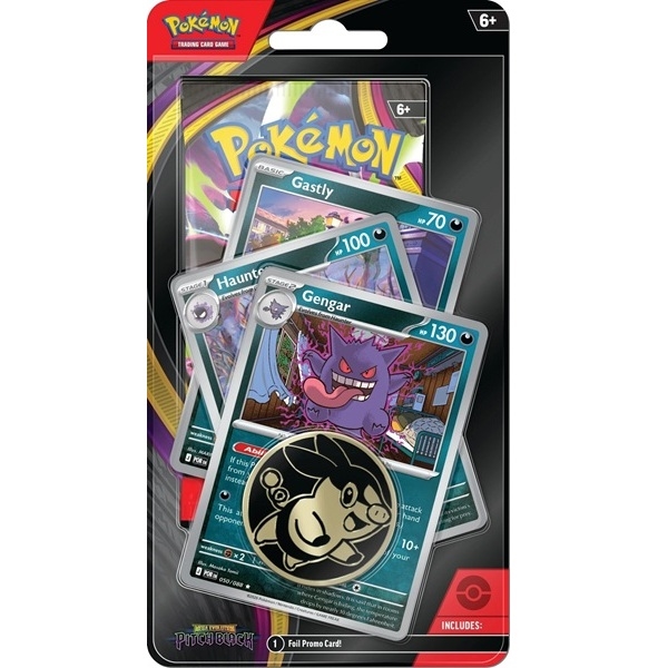 Pitch Black - Premium Checklane Blister - Gengar Line - Pokemon kort
