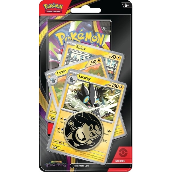 Pitch Black - Premium Checklane Blister - Luxray Line - Pokemon kort