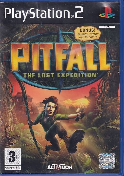 Pitfall The Lost Expedition - PS2 (B Grade) (Genbrug)