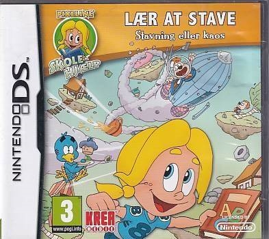 Pixeline (Skolehjælp) - Lær at stave - Stavning eller kaos - Nintendo DS - Uden Manual (C Grade) (Genbrug)