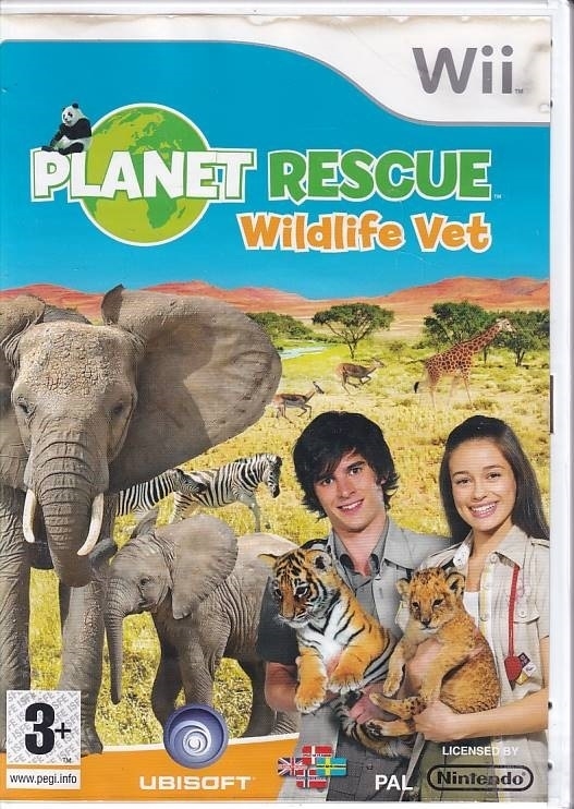 Planet Rescue Wildlife Vet - Nintendo Wii (B Grade) (Genbrug)