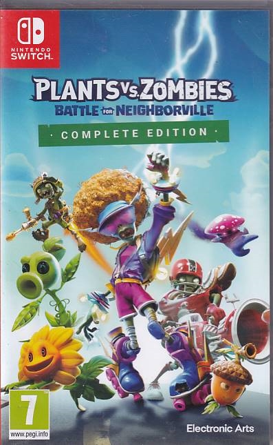 Plants Vs Zombies Battle for Neighborville - Complete Edition - Nintendo Switch (A Grade) (Genbrug)