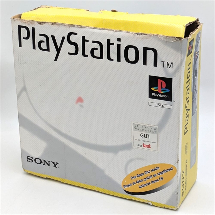Playstation 1 - Uden Analog Sticks - Komplet I Æske - Konsol - SNR C7043592 (B Grade) (Genbrug)