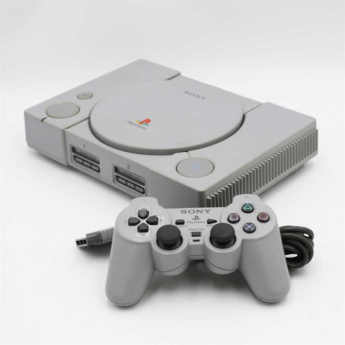 Playstation 1 Konsol - SNR C1934068 (B Grade) (Genbrug)