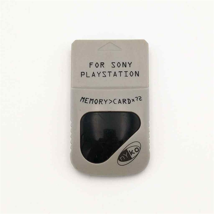 Playstation 1 Tilbehør - Uoriginalt Memory Card - Space - 72 Mega (B Grade) (Genbrug) 