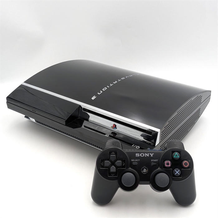 Playstation 3 Konsol - FAT - 60 GB - Bagudkompatibel - SNR 08-27430423-0267318-CECHC04 (B Grade) (Genbrug)