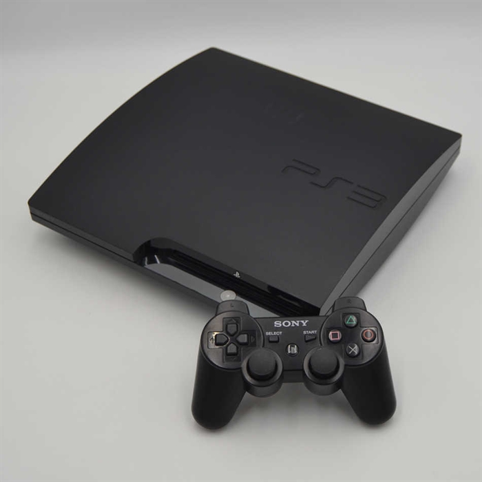 Playstation 3 Konsol - Slim 120 GB - SNR 03-27453072-6006243-CECH-2004A (B Grade) (Genbrug)