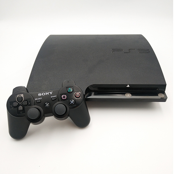 800,- Playstation 3 Konsol Slim GB (Genbrug)